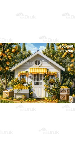 Tło fotograficzne Cytryny 3046